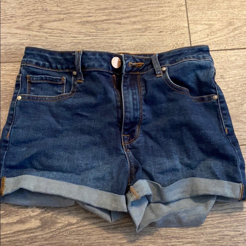 Forever 21 High Waisted Jean Shorts